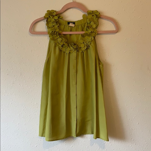 J. Crew Silk Sleeveless Blouse - Picture 2 of 2